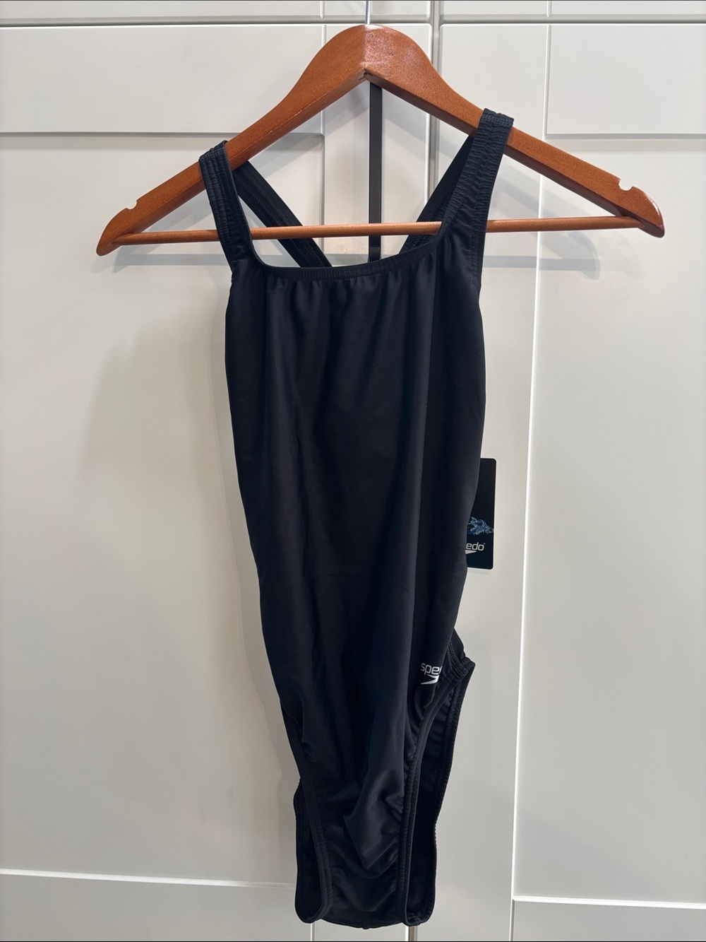 Speedo Black Team One-Piece Training Swimsuit